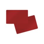 Plastkort Burgunder 0,76mm 100 stk/pakke